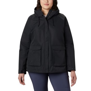 Columbia South Canyon Plus Size, Chamarras Negros Para Mujer | 149760-XFE